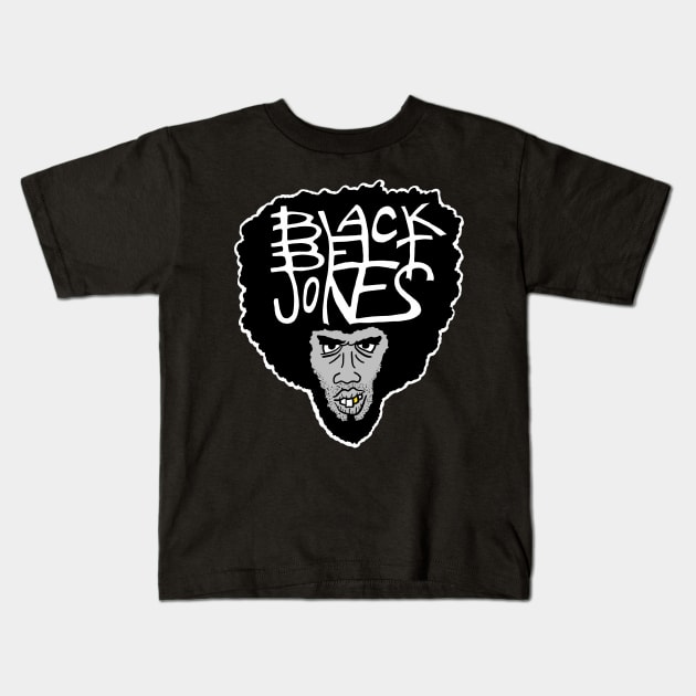 Black Belt Jones Kids T-Shirt by BludBros